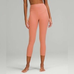 Lululemon Align High-Rise Crop 23" Pink Savannah